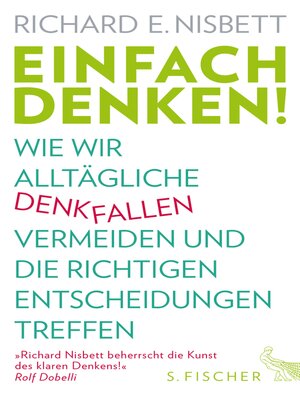 cover image of Einfach denken!